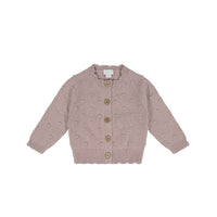 Dotty Knit Cardigan - Tulip Childrens Cardigan from Jamie Kay Australia