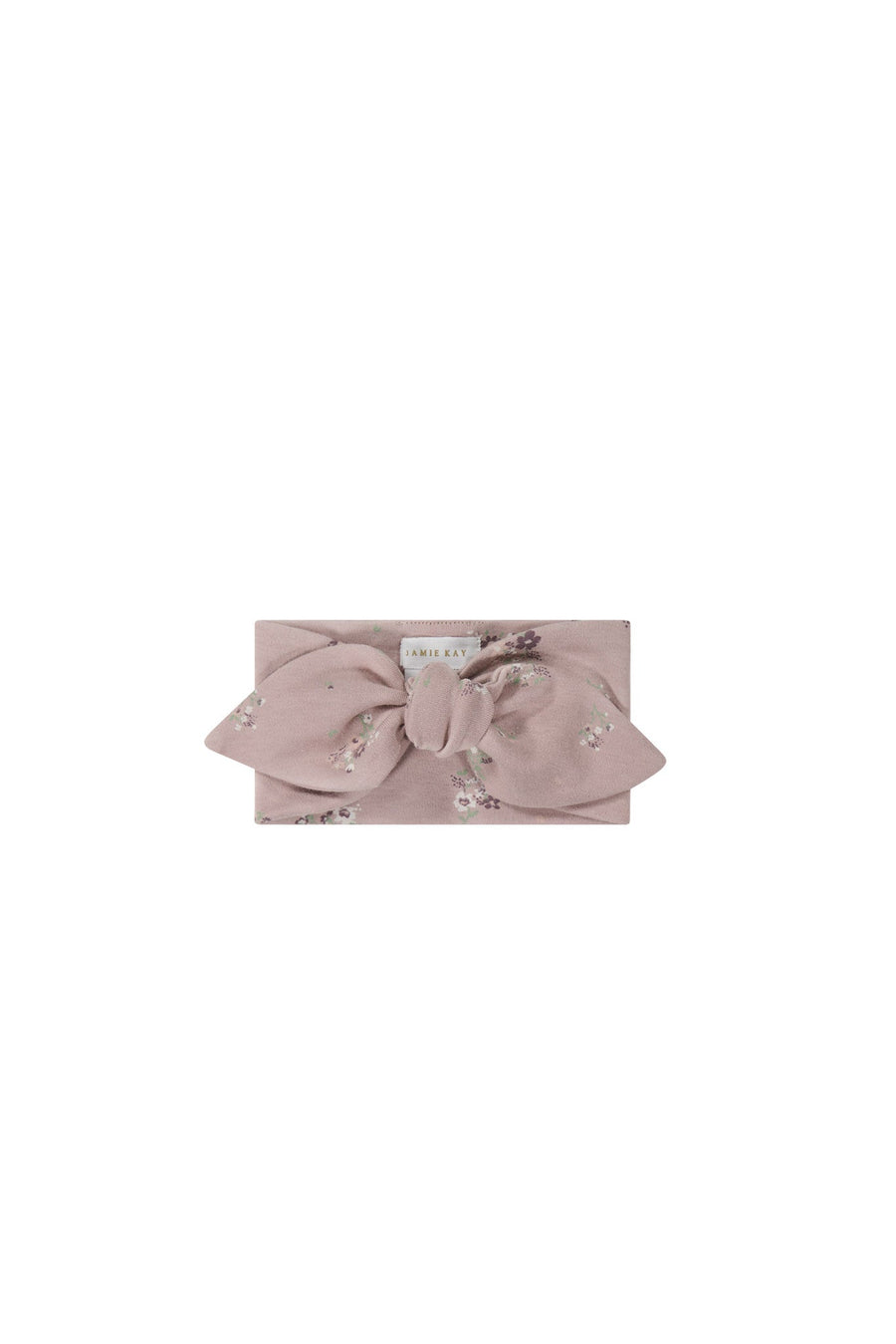 Organic Cotton Headband - Lauren Floral Fawn Childrens Headband from Jamie Kay Australia