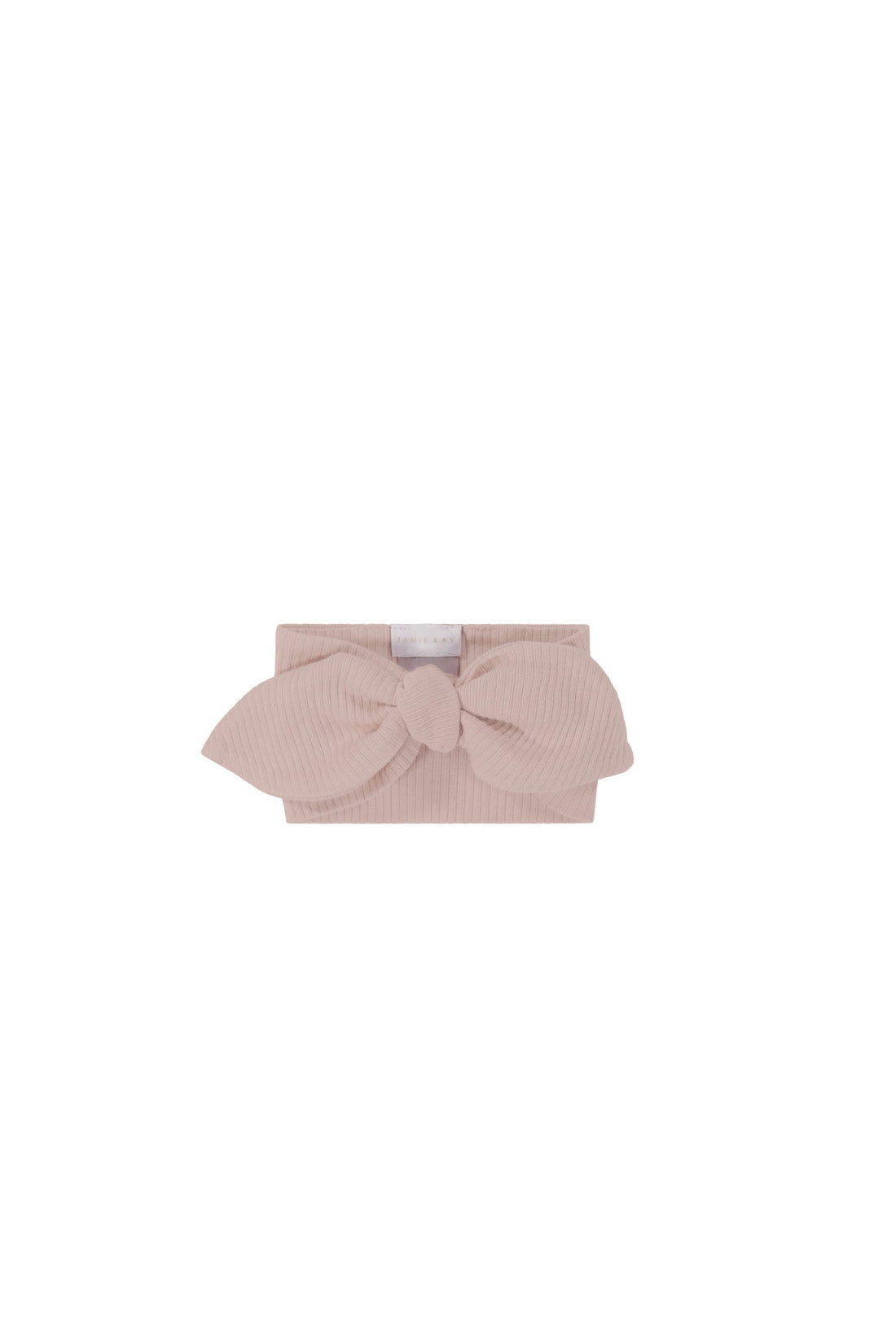 Organic Cotton Modal Lilian Headband - Provence Dusty Pink Childrens Headband from Jamie Kay Australia