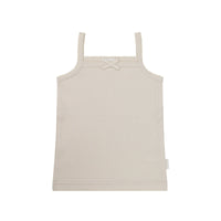 Organic Cotton Modal Singlet - Beech Childrens Singlet from Jamie Kay Australia