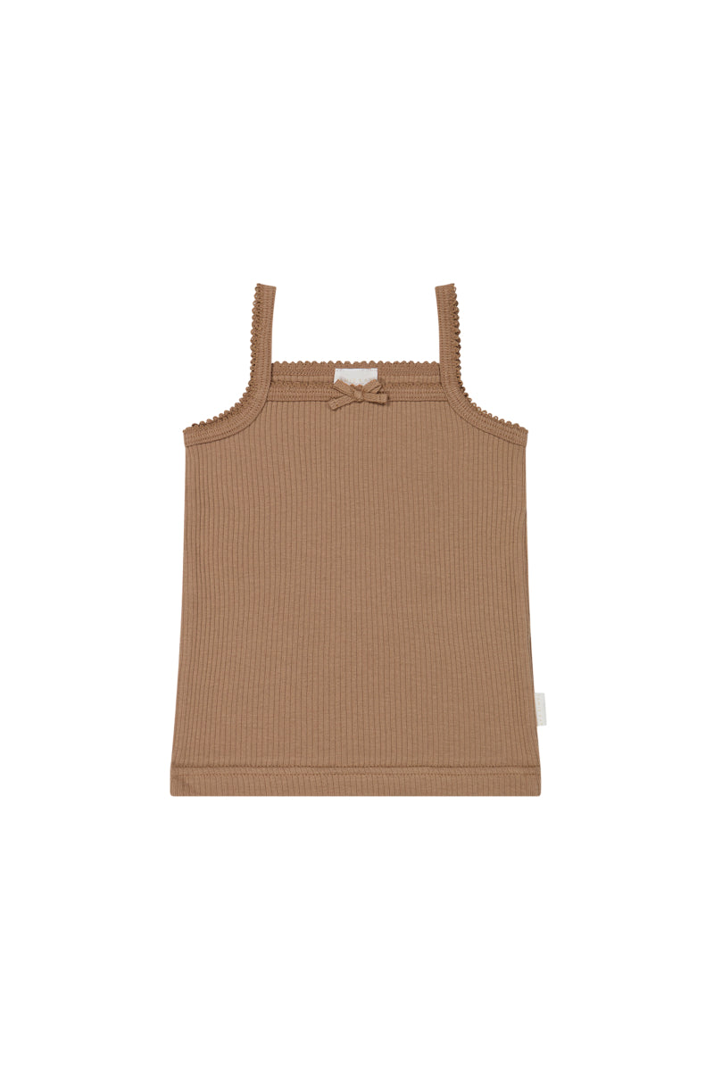 Organic Cotton Modal Singlet - Desert Childrens Singlet from Jamie Kay Australia