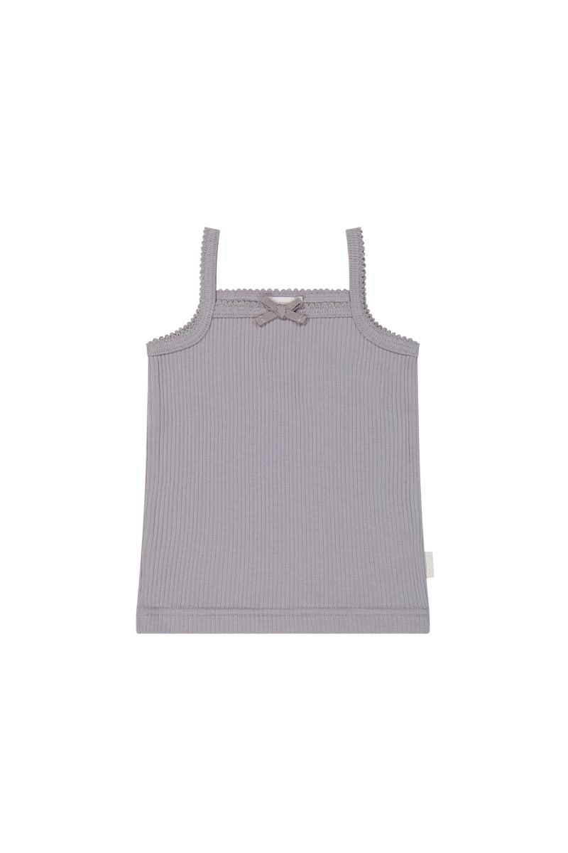 Organic Cotton Modal Singlet - Moon Childrens Singlet from Jamie Kay Australia