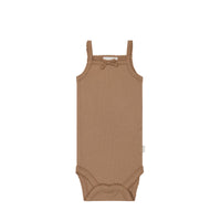 Organic Cotton Modal Singlet Bodysuit - Desert Childrens Bodysuit from Jamie Kay Australia