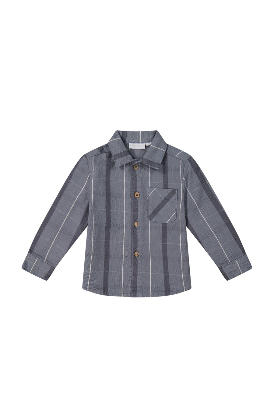 Isaiah Check Shirt - Isaiah Check Childrens Shirt from Jamie Kay Australia