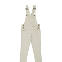 Arlo Twill Overall - Soft Clay/Stucco Stripe Childrens Overall from Jamie Kay Australia