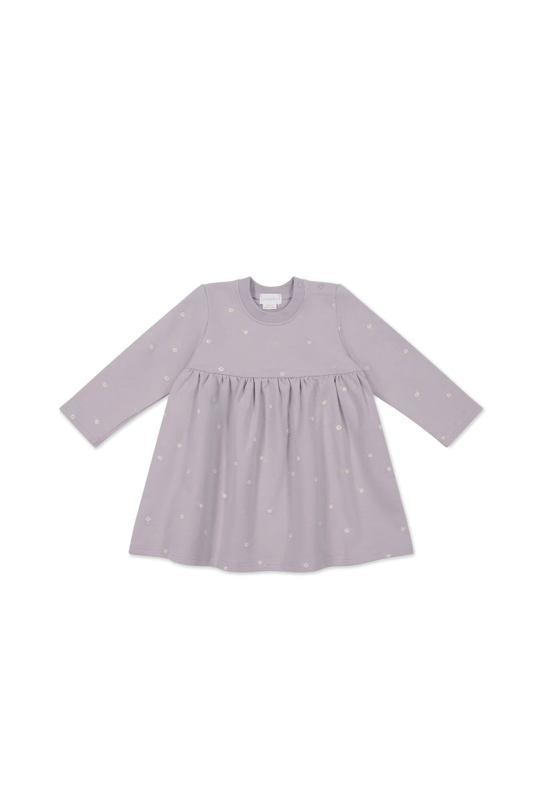 Organic Cotton Charlotte Dress - Annie Ditzy Violet Ice Childrens Dress from Jamie Kay Australia