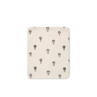 Organic Cotton Cot Sheet - Montgolfiere Cloud Childrens Accessories from Jamie Kay Australia