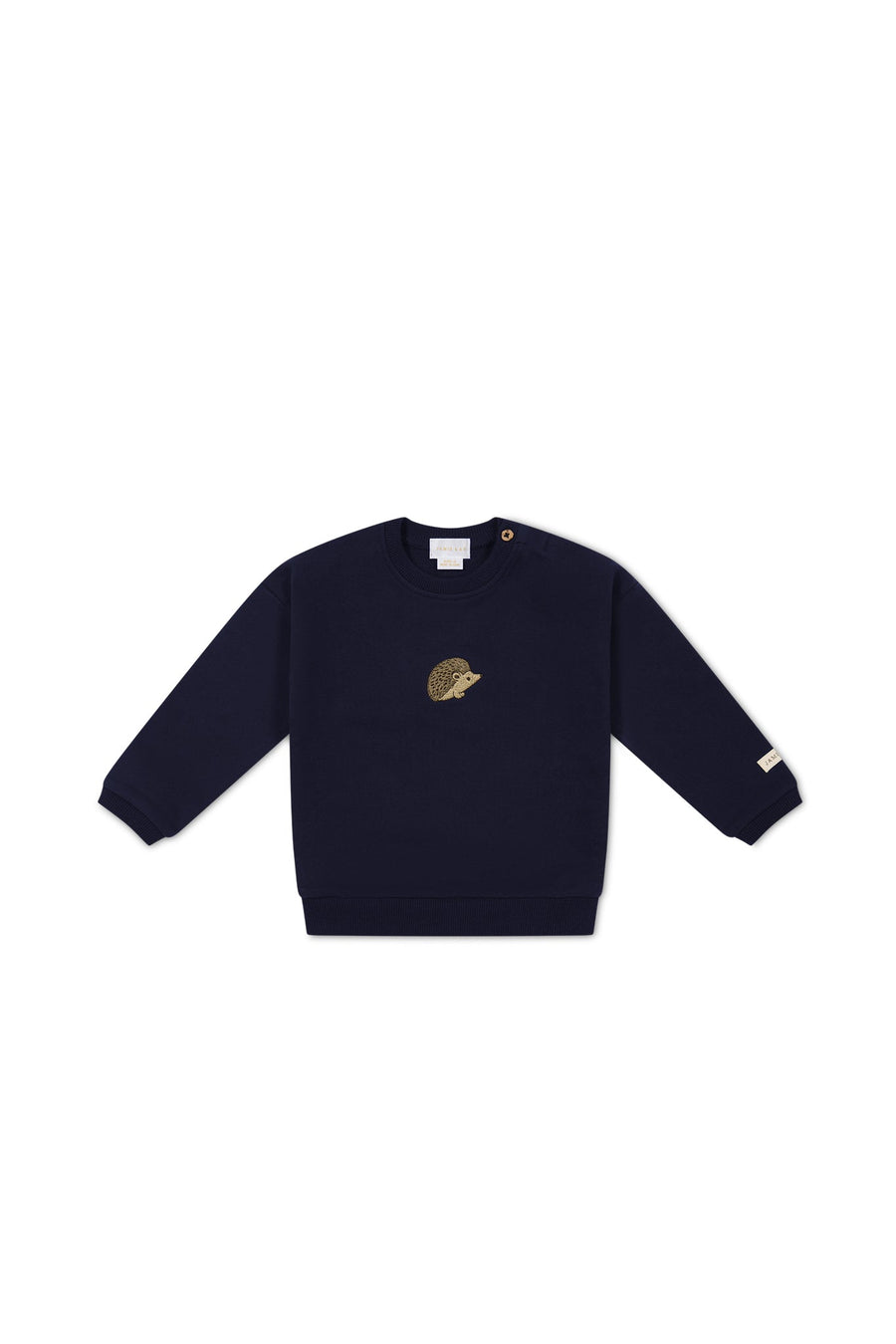 Organic Cotton Damien Sweatshirt - Constellation Hedgehog Childrens Top from Jamie Kay Australia