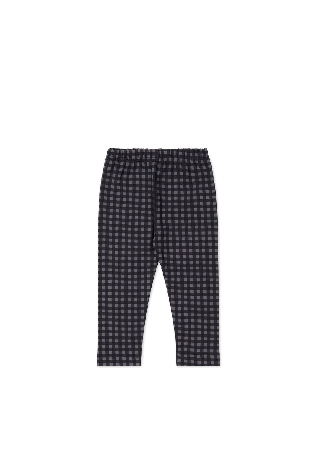 Organic Cotton Everyday Legging - Gingham Night Childrens Legging from Jamie Kay Australia