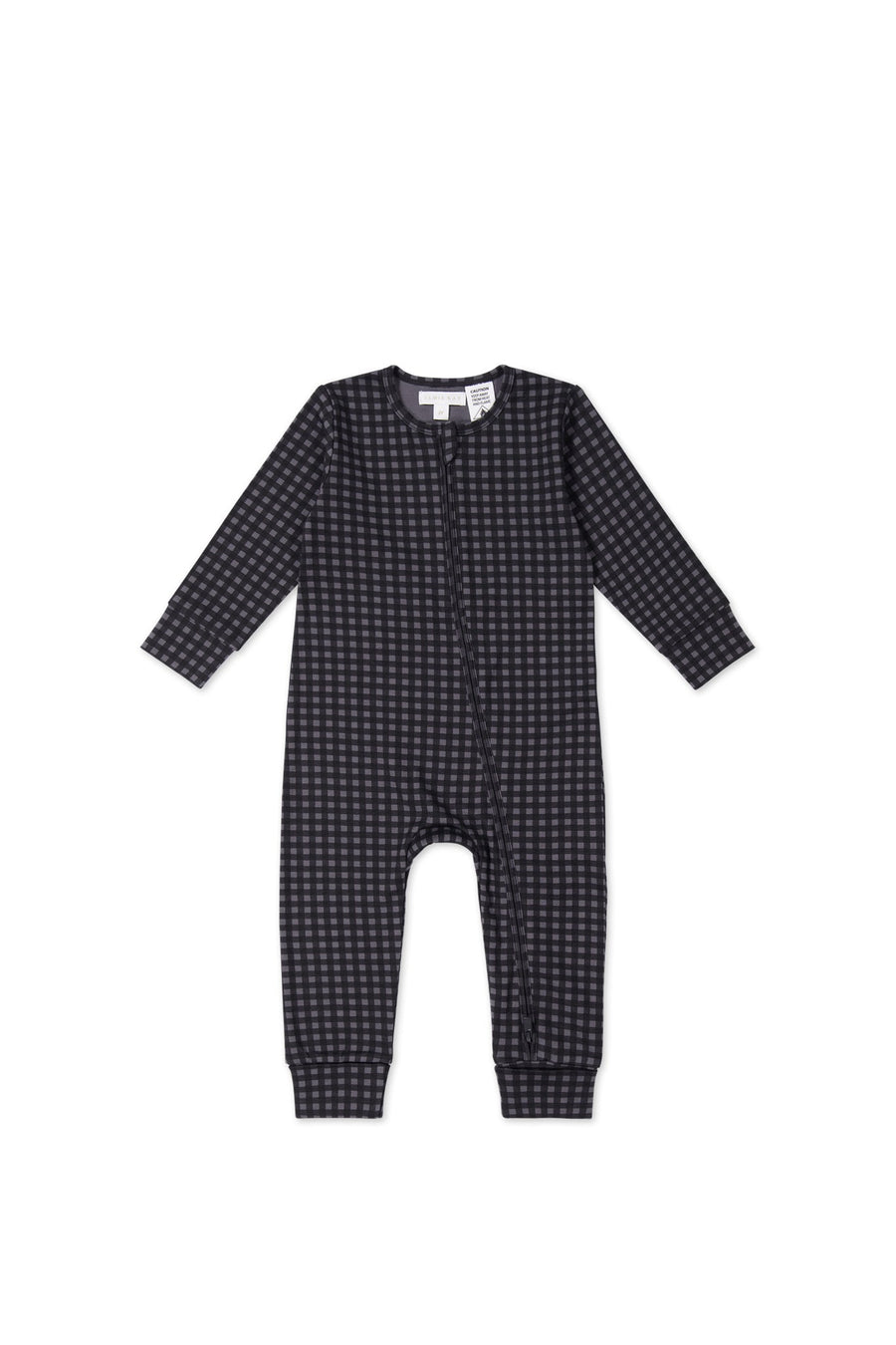 Organic Cotton Frankie Onepiece - Gingham Night Childrens Onepiece from Jamie Kay Australia