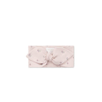 Organic Cotton Headband - Meredith Violet Childrens Headband from Jamie Kay Australia