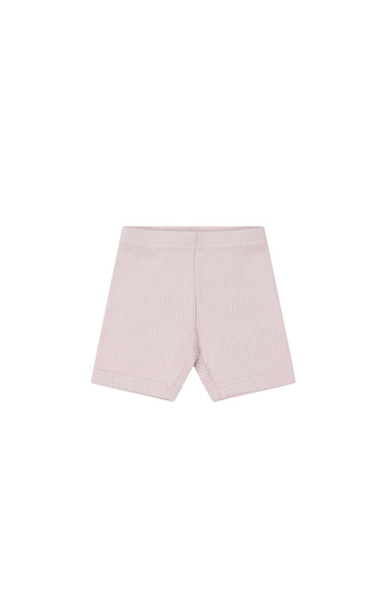 Organic Cotton Modal Elisa Bike Short - Violet Tint Childrens Short from Jamie Kay Australia