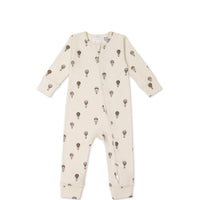 Organic Cotton Reese Zip Onepiece - Montgolfiere Cloud Childrens Onepiece from Jamie Kay Australia