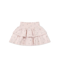 Organic Cotton Ruby Skirt - Meredith Violet Childrens Skirt from Jamie Kay Australia