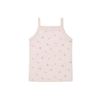 Organic Cotton Singlet - Meredith Violet Childrens Singlet from Jamie Kay Australia