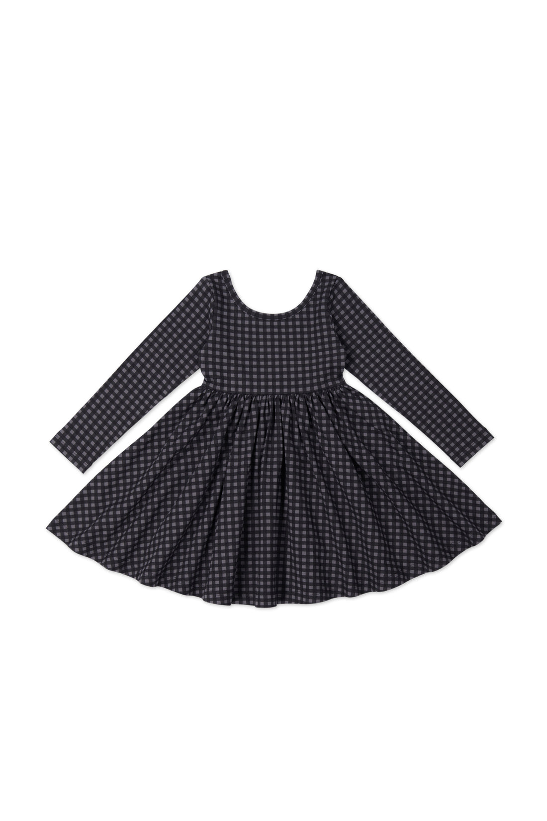 Organic Cotton Tallulah Dress - Gingham Night Childrens Dress from Jamie Kay Australia