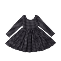 Organic Cotton Tallulah Dress - Gingham Night Childrens Dress from Jamie Kay Australia