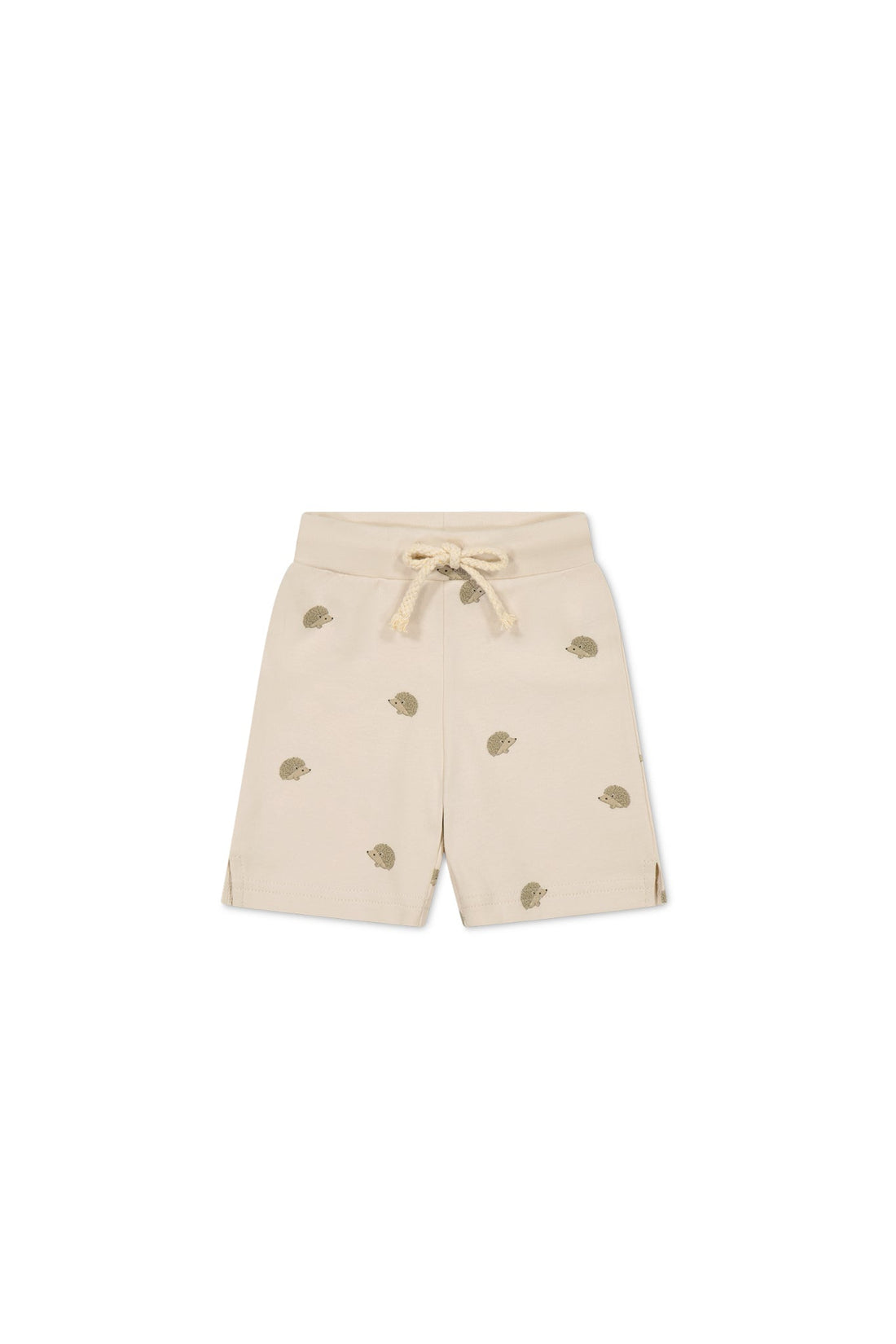 Pima Cotton Marley Short - Henry Hedgehog Birch Childrens Short from Jamie Kay Australia