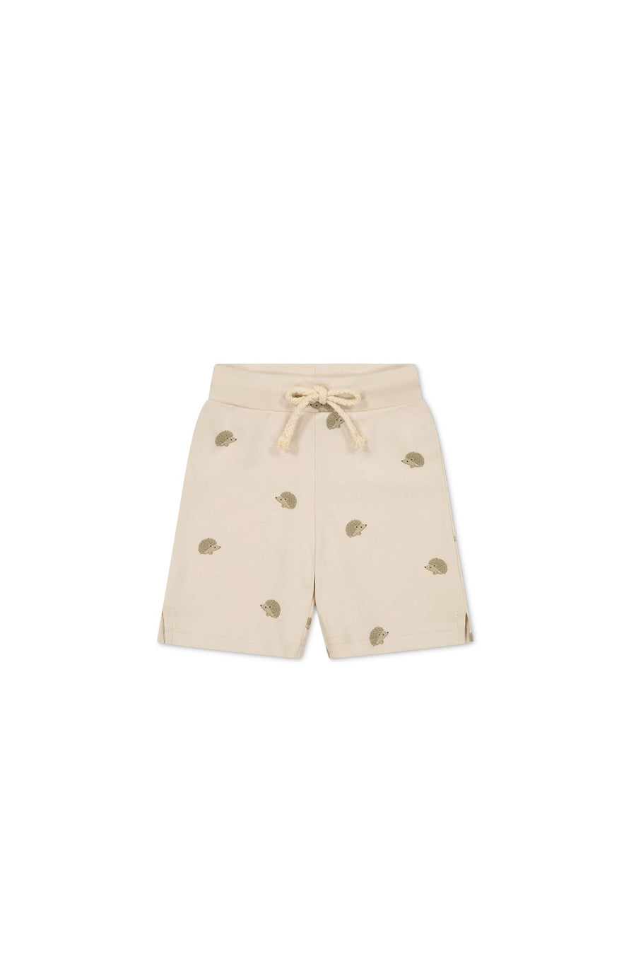 Pima Cotton Marley Short - Henry Hedgehog Birch Childrens Short from Jamie Kay Australia