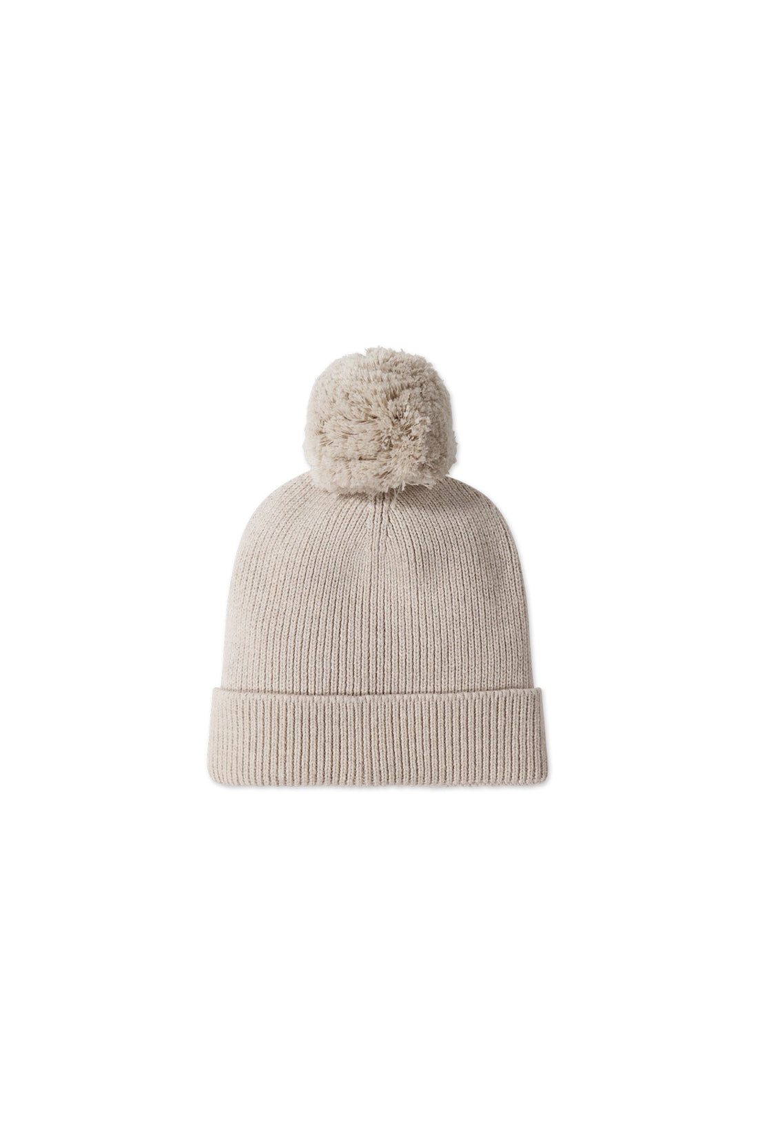 Pom Pom Hat - Sand Marle Fleck Childrens Hat from Jamie Kay Australia