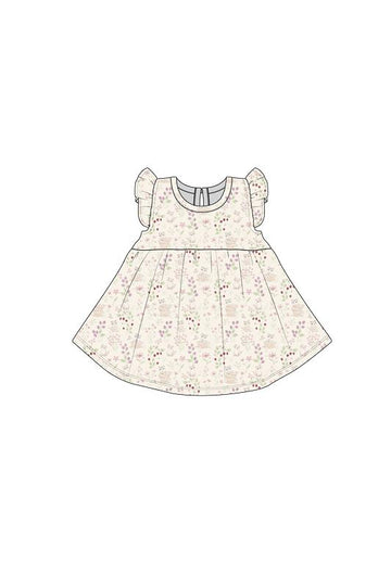 Organic Cotton Ada Dress - Moons Garden Childrens Dress from Jamie Kay Australia