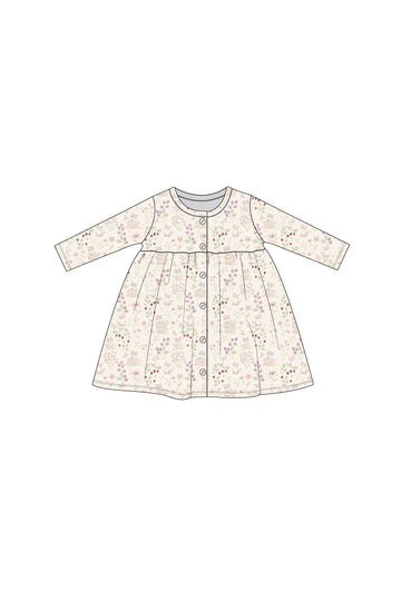 Organic Cotton Poppy Dress - Moons Garden Childrens Dress from Jamie Kay Australia