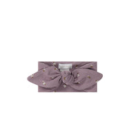 Organic Cotton Headband - Goldie Quail Childrens Headband from Jamie Kay Australia