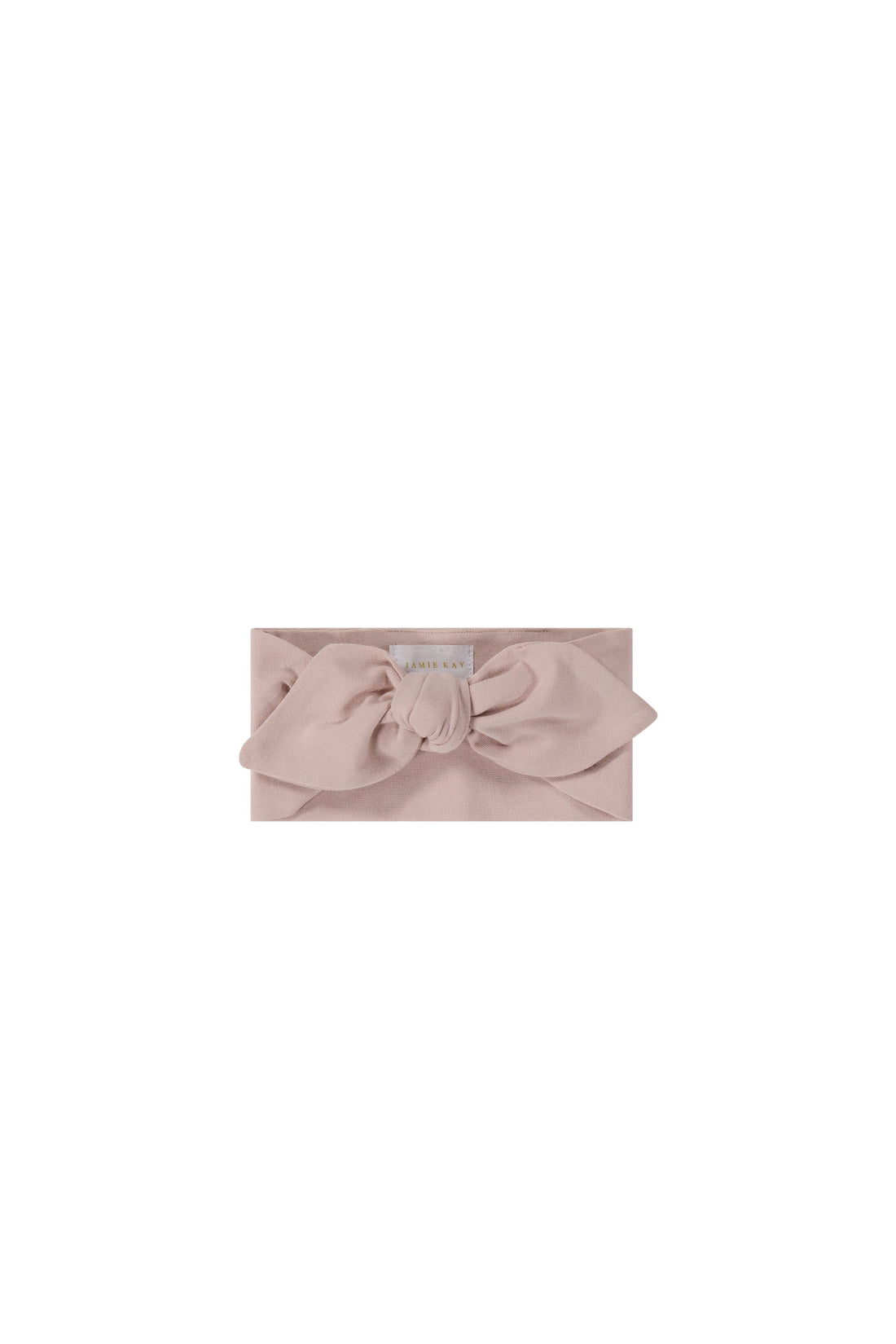 Organic Cotton Headband - Powder Pink Childrens Headband from Jamie Kay Australia