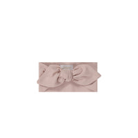 Organic Cotton Headband - Powder Pink Childrens Headband from Jamie Kay Australia