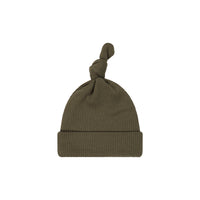 Organic Cotton Modal Marley Beanie - Khaki Childrens Hat from Jamie Kay Australia