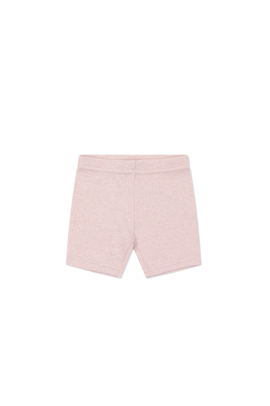 Organic Cotton Modal Elisa Bike Short - Chalk Marle Childrens Short from Jamie Kay Australia