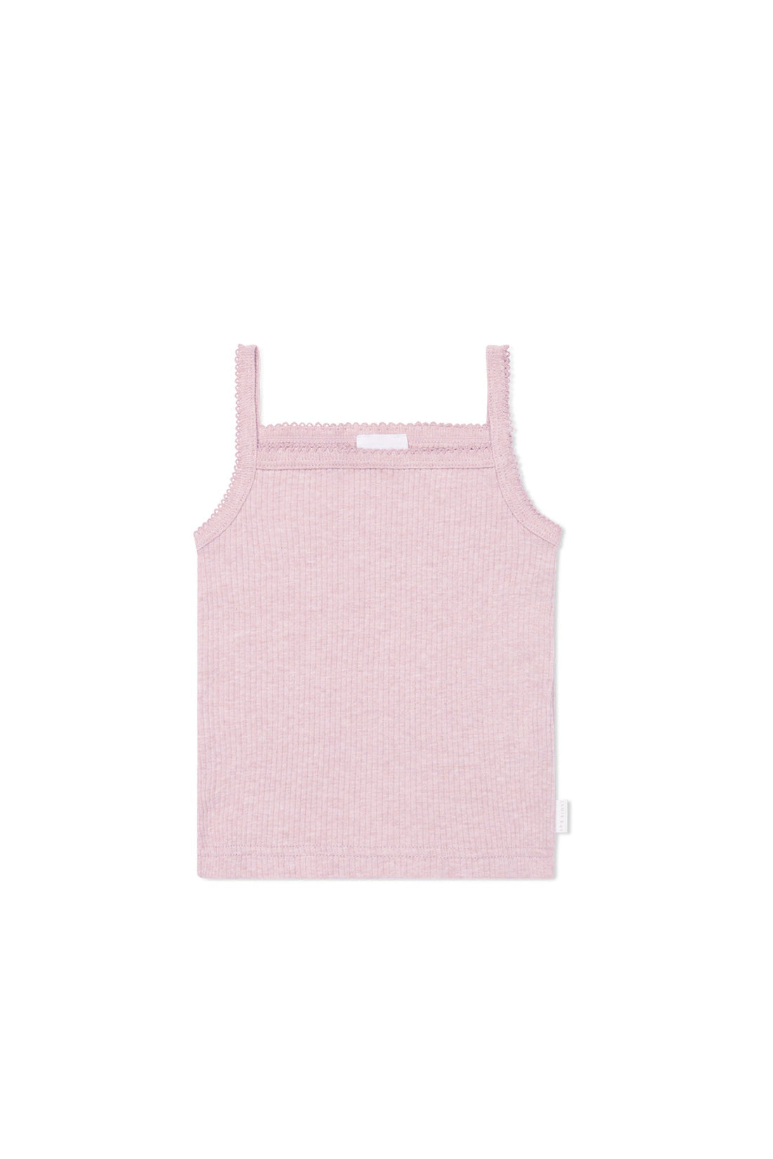 Organic Cotton Modal Marina Singlet - Orchid Marle Childrens Top from Jamie Kay Australia