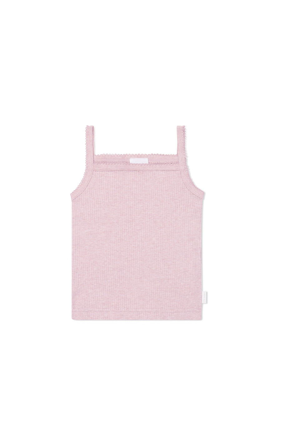 Organic Cotton Modal Marina Singlet - Orchid Marle Childrens Top from Jamie Kay Australia