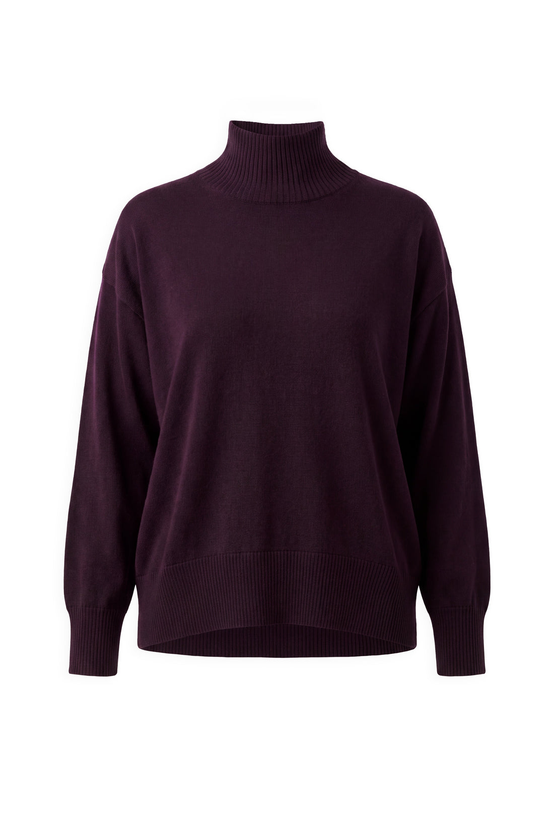 Merino Womens Turtleneck Jumper - Blackberry Childrens Jumper from Jamie Kay Australia