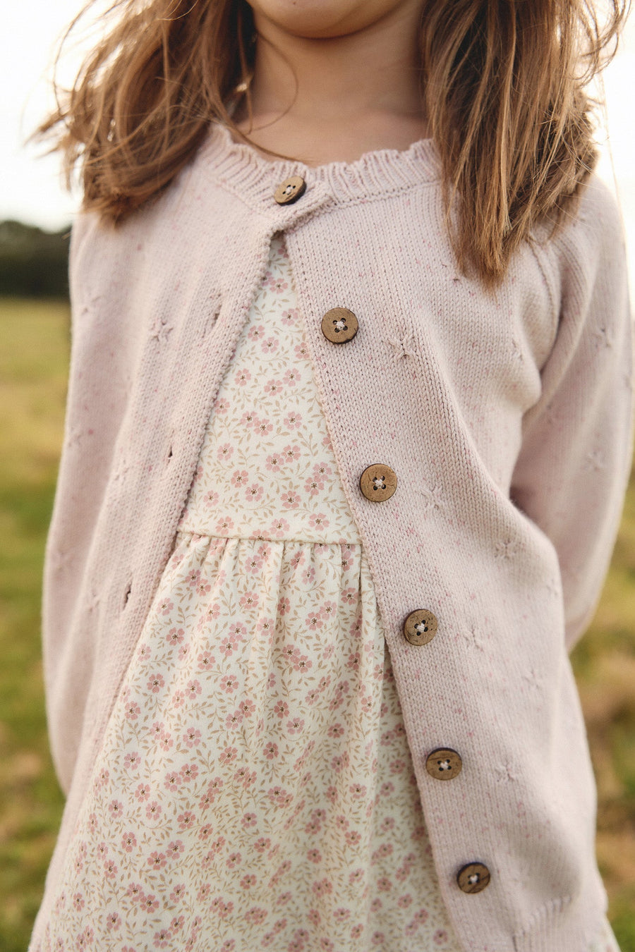 Felicity Cardigan - Ballerina Fleck Childrens Cardigan from Jamie Kay Australia