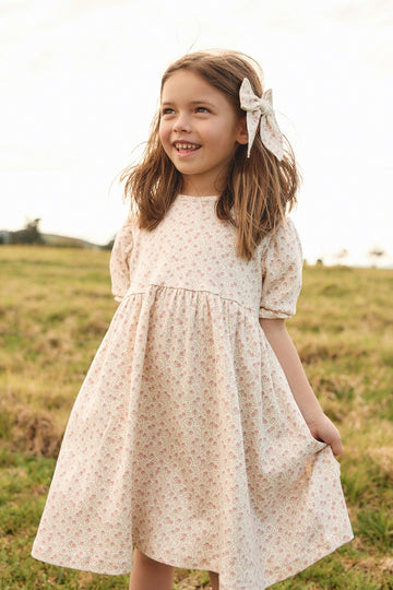 Organic Cotton Penny Dress - Emmy Egret Childrens Dress from Jamie Kay Australia