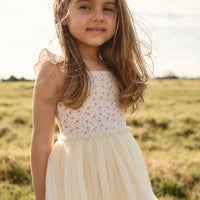 Katie Tutu Dress - Emmy Natural Childrens Dress from Jamie Kay Australia