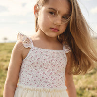 Katie Tutu Dress - Emmy Natural Childrens Dress from Jamie Kay Australia