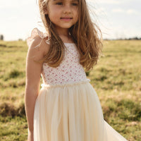 Katie Tutu Dress - Emmy Natural Childrens Dress from Jamie Kay Australia