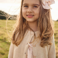 Noelle Cardigan - Oatmeal Marle Childrens Cardigan from Jamie Kay Australia