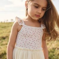 Katie Tutu Dress - Emmy Natural Childrens Dress from Jamie Kay Australia