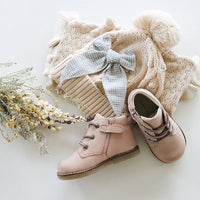 Leather Boot - Blush Childrens Footwear from Jamie Kay Australia