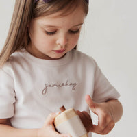 Pima Cotton Aude Tee - Luna Childrens Top from Jamie Kay Australia