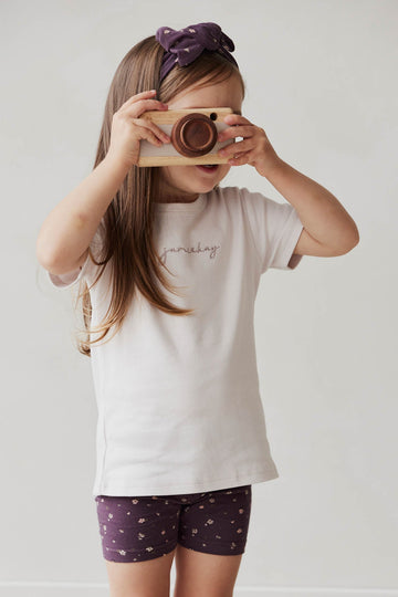 Pima Cotton Aude Tee - Luna Childrens Top from Jamie Kay Australia