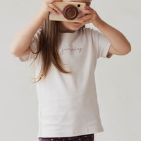 Pima Cotton Aude Tee - Luna Childrens Top from Jamie Kay Australia