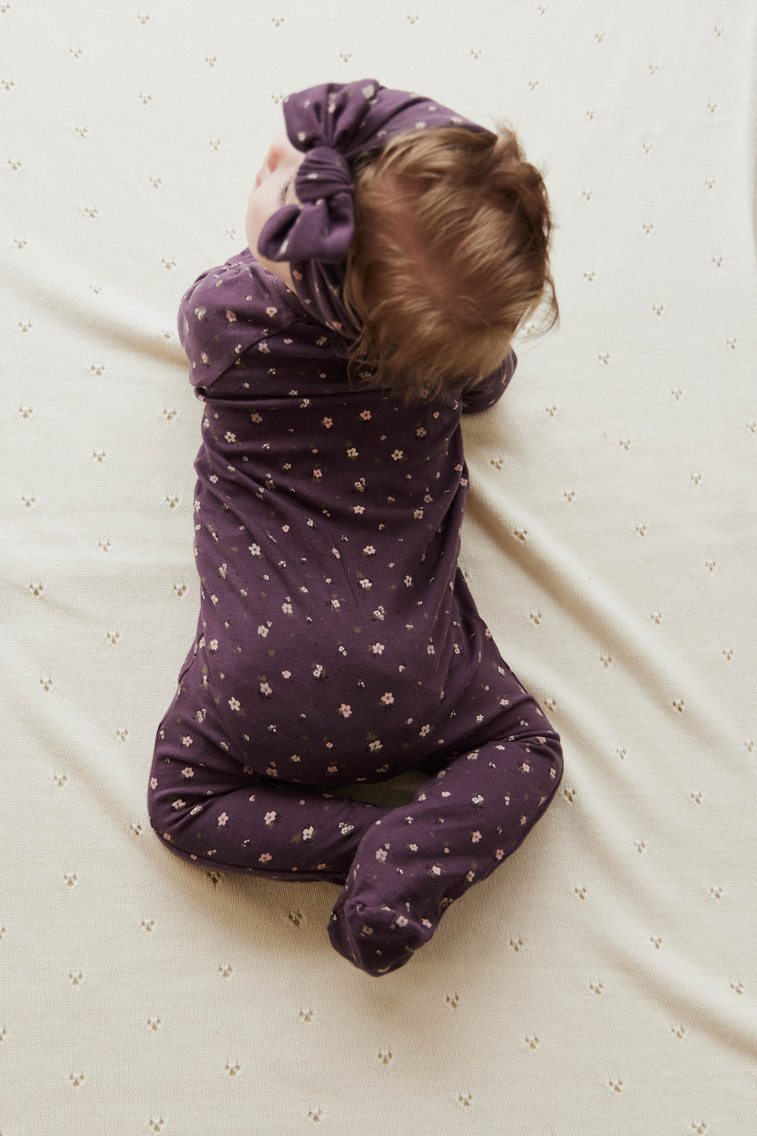 Organic Cotton Melanie Onepiece - Goldie Huckleberry Sparse Childrens Onepiece from Jamie Kay Australia