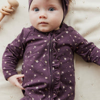 Organic Cotton Melanie Onepiece - Goldie Huckleberry Sparse Childrens Onepiece from Jamie Kay Australia