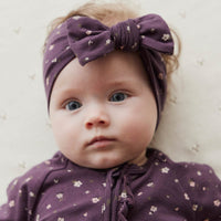 Organic Cotton Melanie Onepiece - Goldie Huckleberry Sparse Childrens Onepiece from Jamie Kay Australia