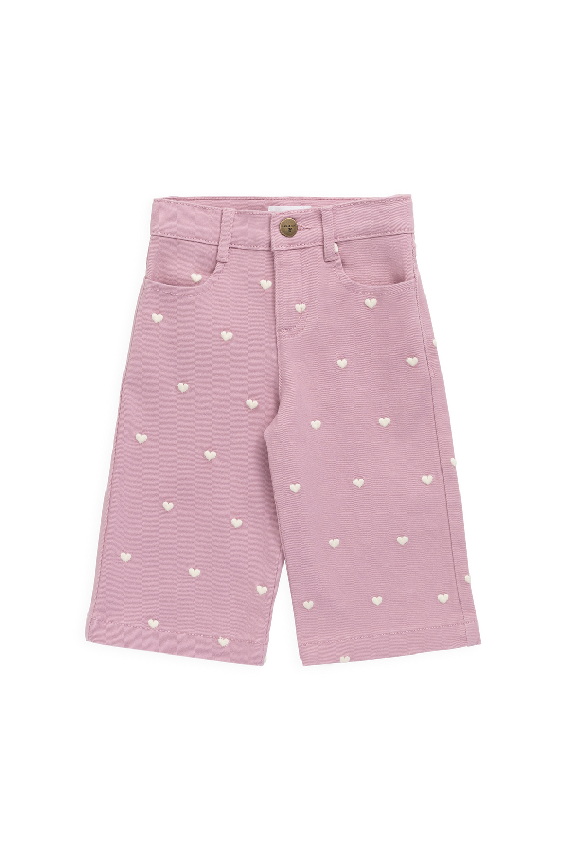 Astra Pant - Petite Heart Orchid Childrens Pant from Jamie Kay Australia