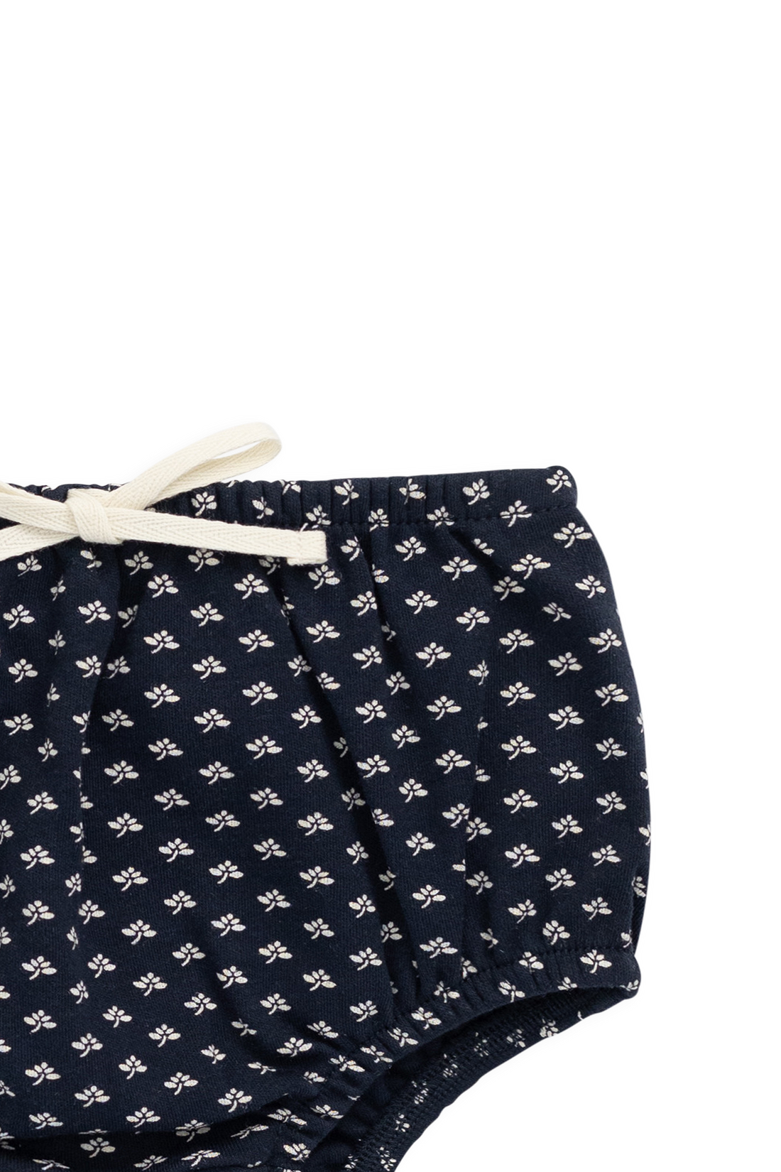 Organic Cotton Classic Bloomer - Lisa Petite Indigo Childrens Bloomer from Jamie Kay Australia